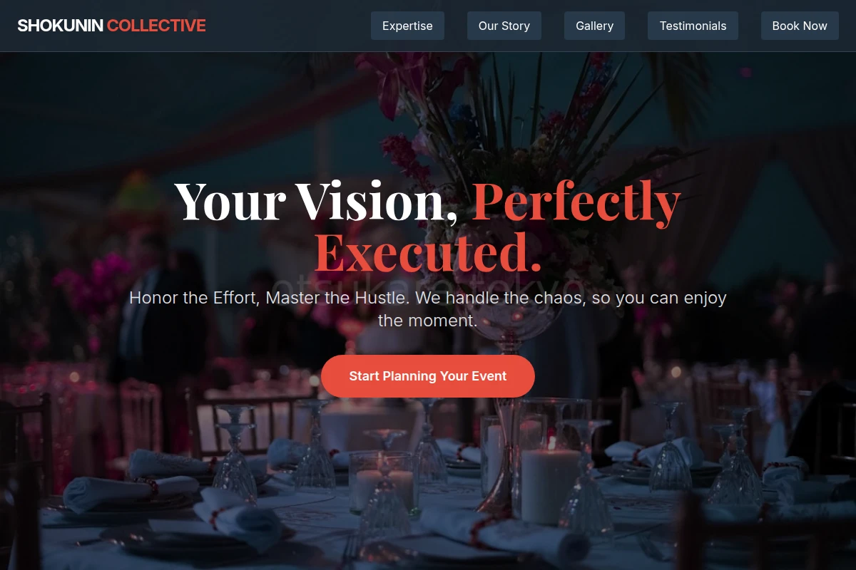 Precision Event Planning